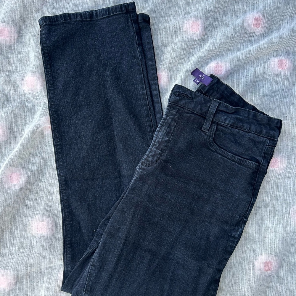 NYDJ‎ Women's Black Straight Leg Jeans